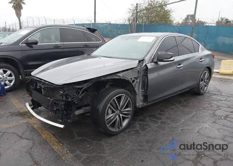 2015 Infiniti Q50 Sport из США, поврежденный, VIN JN1BV7AP3FM333148